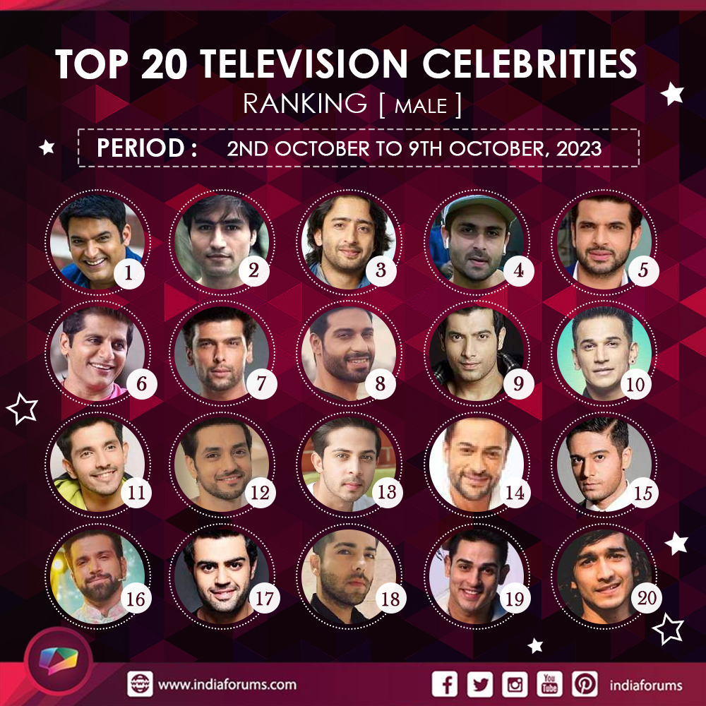 indiaforums's tweet photo. #CelebrityRanking: Here are the Top 20 male celebs that made it to the list.
https://t.co/MY2Ss6oqah https://t.co/ORZ99KiQ7w