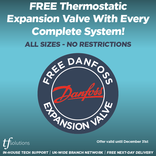 For a limited time, when you buy a complete Cold Room System from us, you'll receive a FREE Danfoss Expansion Valve! 💥 

That's right, we're throwing in that essential component you need at no extra cost! 👍

Find out more at your nearest branch ➡️ bit.ly/48LaM4H