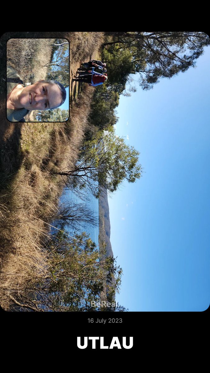 UTLAU's tweet image. Am I the #RealestPersonOnEarth ?
This was when a group of us were Geocaching together, out in "the bush" - being out in nature with friends - could it be any more real than that?
Add me on BeReal.
bere.al/utlau