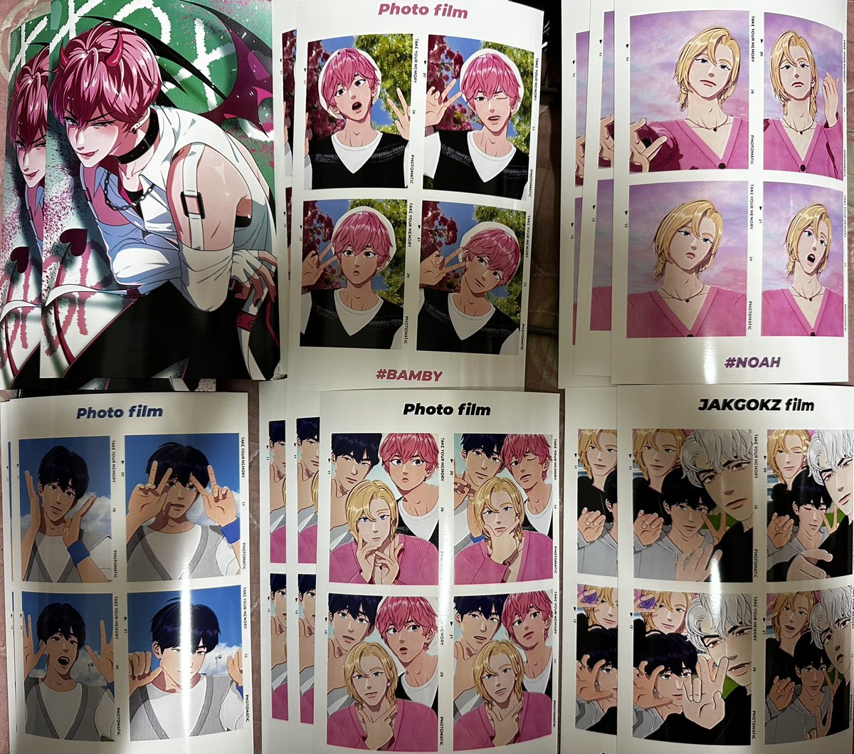 chaebongbyy's tweet image. First Plave Pbox printed 🥰