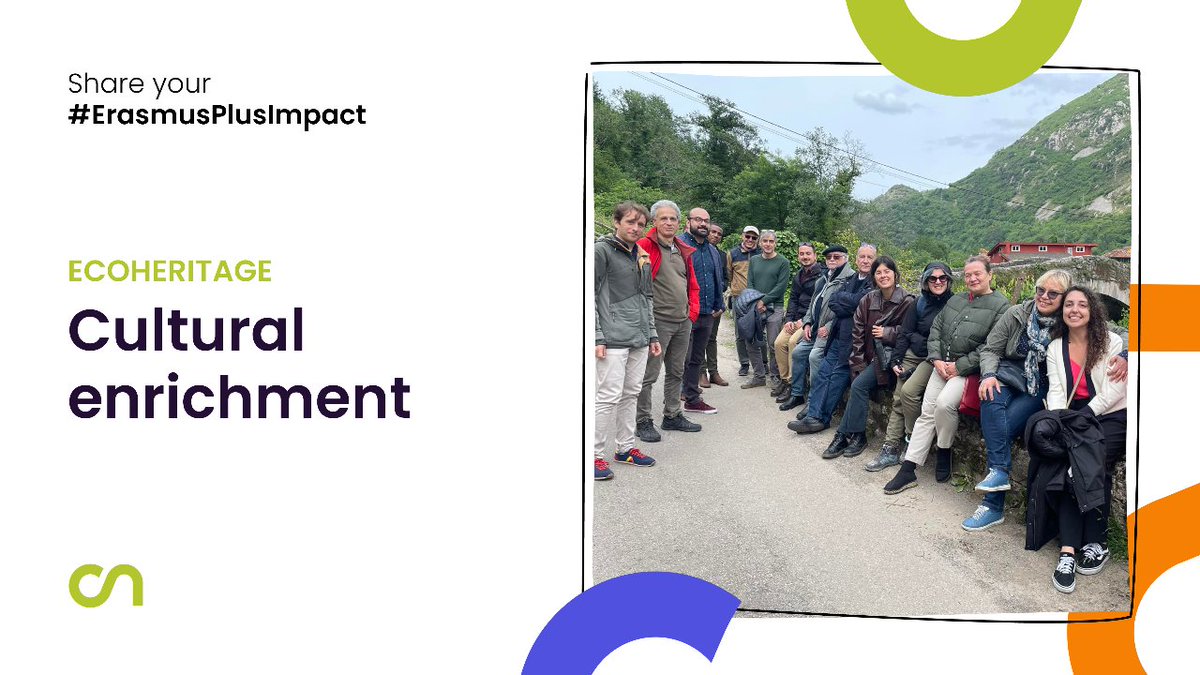 Let's begin! #ErasmusPlus projects have broadened our cultural horizons.
 
Today, spotlighting the impact left by <a href="/EcoHeritage_/">EcoHeritage</a>. We've not only had the pleasure of connecting w/ diverse cultures but also delving into the natural wonders of Europe's ecomuseums &amp; their communities.