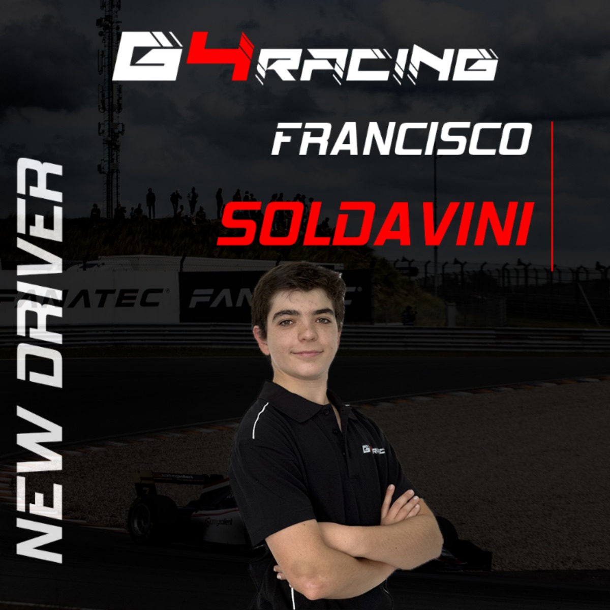 G4 Racing (@g4racing) on Twitter photo G4 Racing Announces Francisco Soldavini for the upcoming <a href="/FRegionalAlpine/">Formula Regional European Championship by Alpine</a> Rounds at Zandvoort and Hockenheim
After a successful season in the category, we are set to bolster our lineup with an exciting addition, with a new Argentinian talent! G4 Racing Announces Francisco Soldavini for the upcoming <a href="/FRegionalAlpine/">Formula Regional European Championship by Alpine</a> Rounds at Zandvoort and Hockenheim
After a successful season in the category, we are set to bolster our lineup with an exciting addition, with a new Argentinian talent!