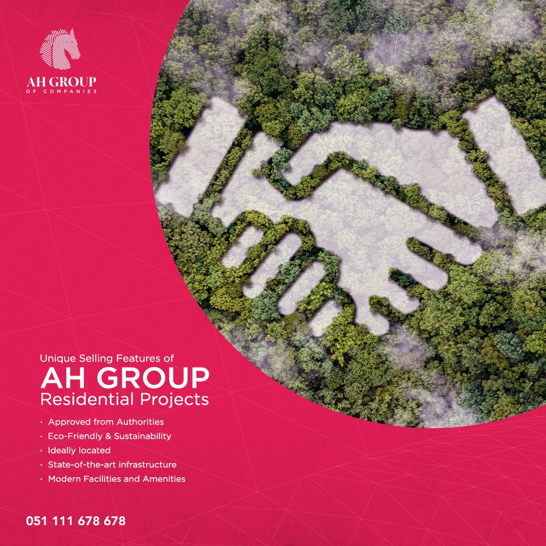 AH Group of Companies has an innovative vision 🏗️ to transform the real estate landscape with their groundbreaking and one-of-a-kind approach! Discover what sets our residential projects apart from the rest 🏘️. Let's dive in!

#AHGroup #uniquesellingfeatures #residentialprojects