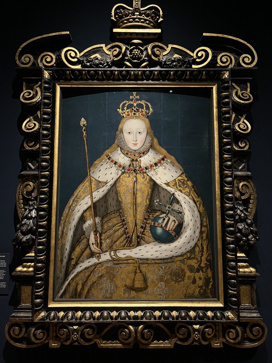 It has taken me a while to visit the newly refurbished <a href="/NPGLondon/">National Portrait Gallery</a> but this portrait alone made it worth the wait #ElizabethI