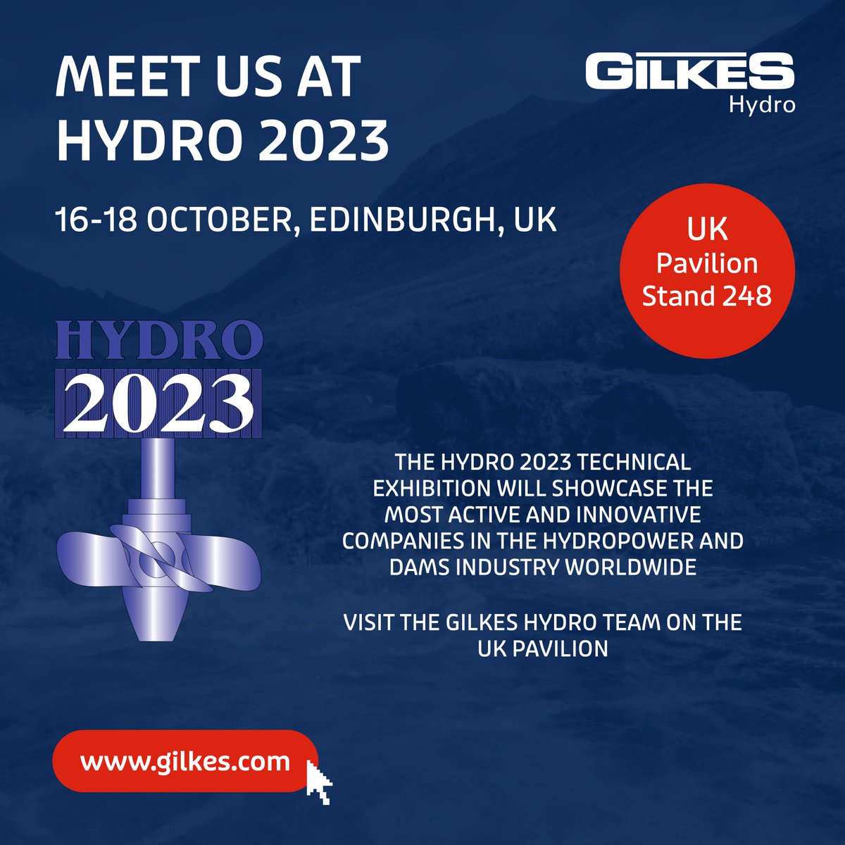Our hydro team will be at Hydro 2023 in Edinburgh next week. If you are planning on attending the conference please come and visit us at the Technical Exhibition on the UK Pavilion.

#hydropower #smallhydro #renewables #cleanenergy