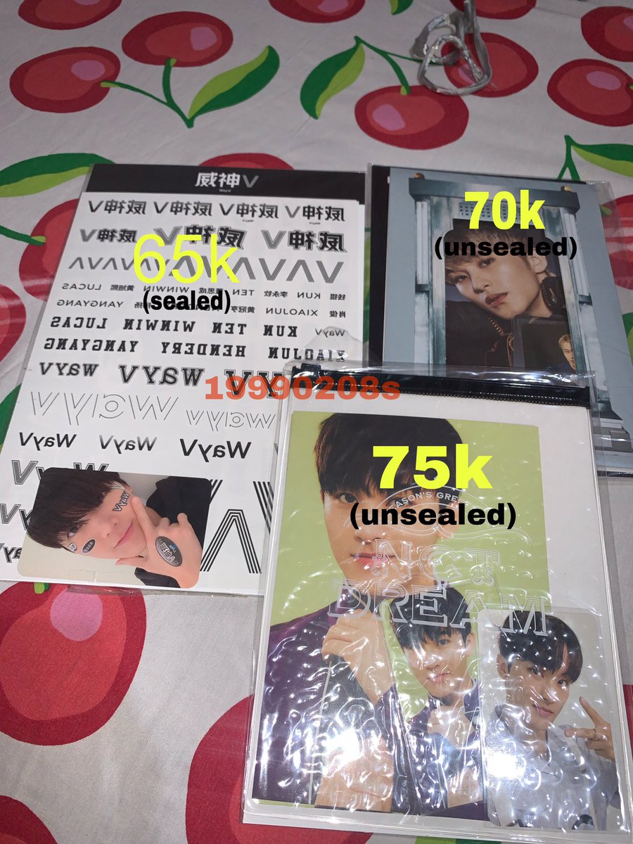 19990208s's tweet photo. wts / want to sell

md wayv tatto ten (sealed)
mark sg22 dream &amp; resonance pt1 photoframe (unsealed)

➖ price inc packing + adm🍊
➖ Semarang, INA
➖ dm for details 

t. wts md merchandise ten mark nct ready ina negotiable https://t.co/Czt35Kq0YJ
