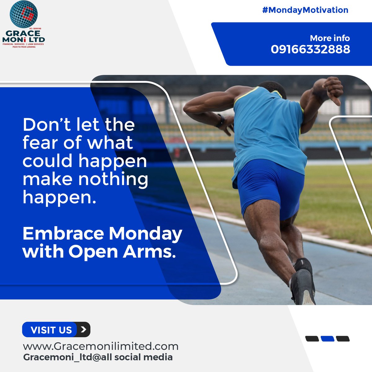 gracemoni_ltd's tweet photo. This week, let's make a pact to push past hesitation.
#mondaymotivation #yourfinancialfriend #gracedmoniltd
NYSC Odunlade #bigbrotheruk #BBNaijaAlIStars Mamba Chisom #MercyEkeBig30 https://t.co/9cuoaVNTvb