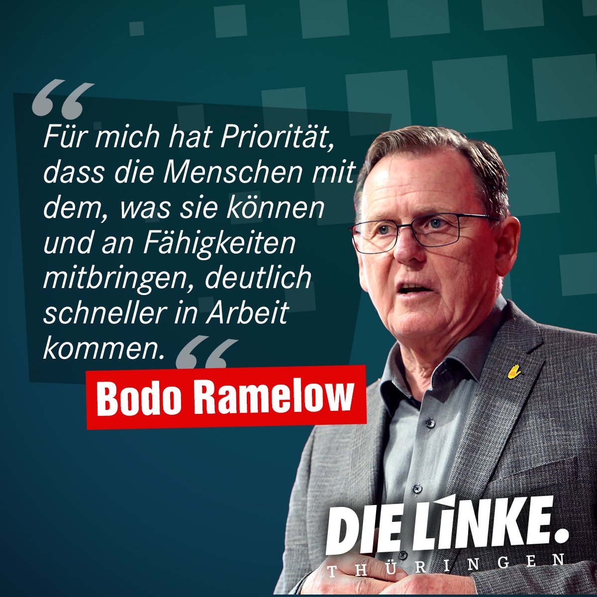 Arbeitgeber ringen nach Arbeitskräften, Geflüchtete nach der Chance auf Arbeit. "Zeit neue Wege zu gehen" finden der Personalchef eines Geraer Unternehmens, wie auch der Geflüchtete, der trotz erfolgreicher Ausbildung jederzeit abgeschoben werden könnte: die-linke-thueringen.de/start/aktuell/…