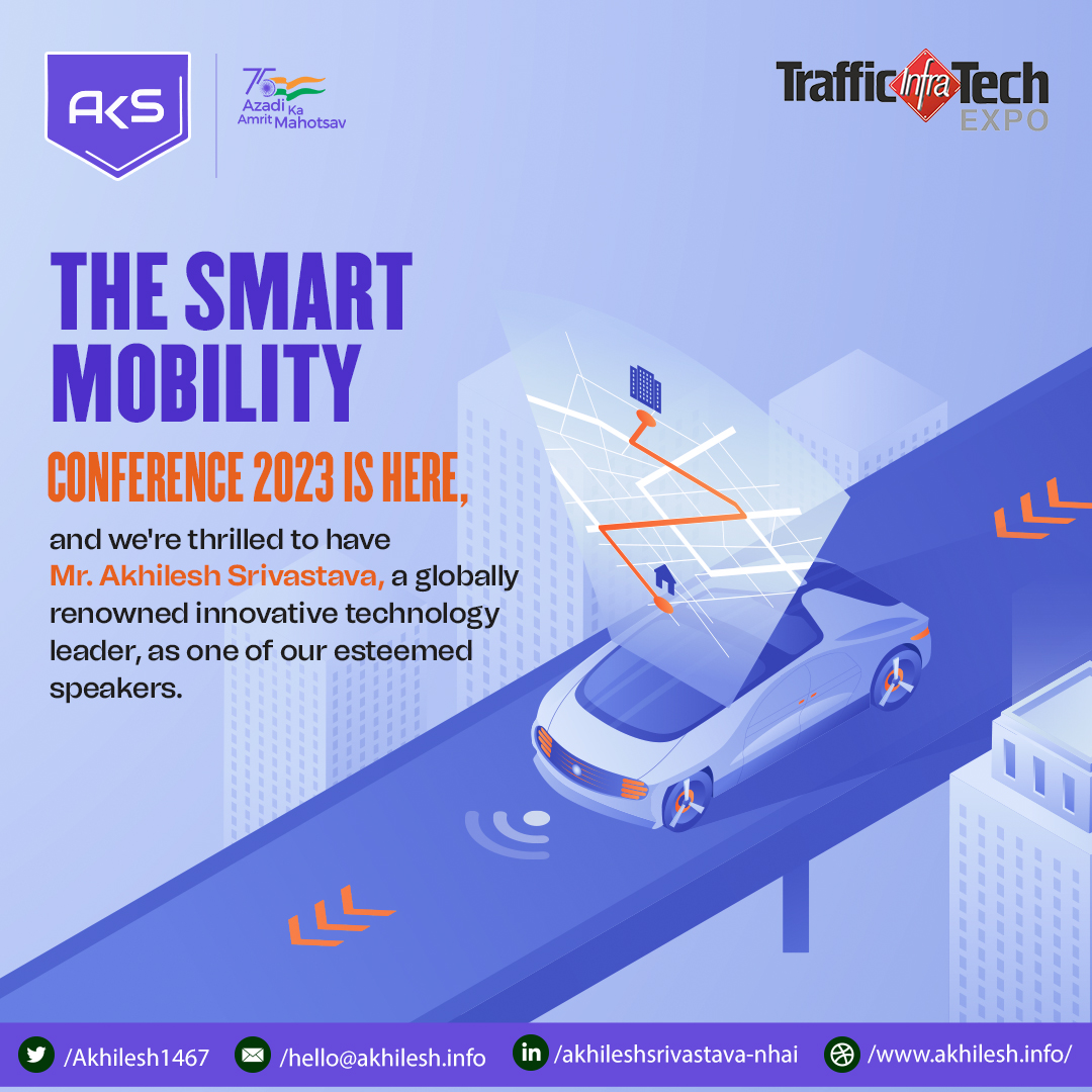 akhilesh_gtl's tweet image. Join us at Pragati Maidan on October 11 to listen to his experience of how emerging technologies are revolutionizing road safety &amp;amp; overcoming enforcement challenges. Don&apos;t miss out on this opportunity to make our roads safer! 🚘🛣️
#smartmobilityconference #roadsafety #Innovation