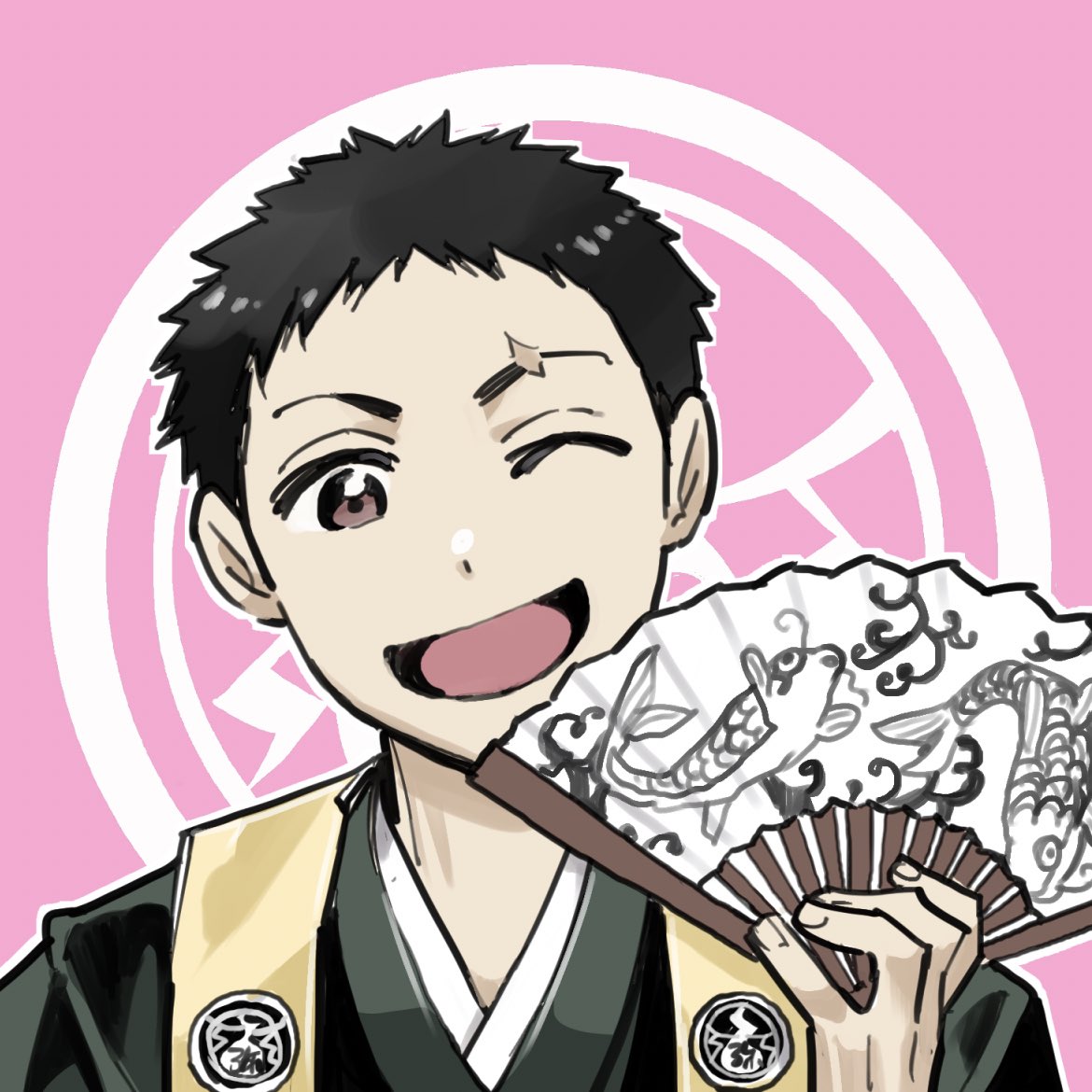 shizumukun's tweet photo. SNSアイコン企画、第7回は「痣木 宵丸（あざき よいまる）」先生です。常識の範囲内で自由にお使いください！#デッドアカウント https://t.co/NGjkB8bEeg