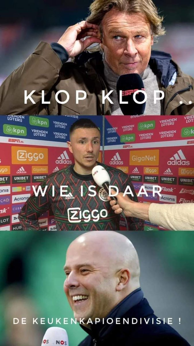 VCtjes's tweet image. Wie is daar?