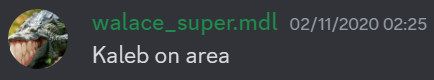 ContextWalace's tweet photo. Kaleb on area https://t.co/wqnHmyPEqH