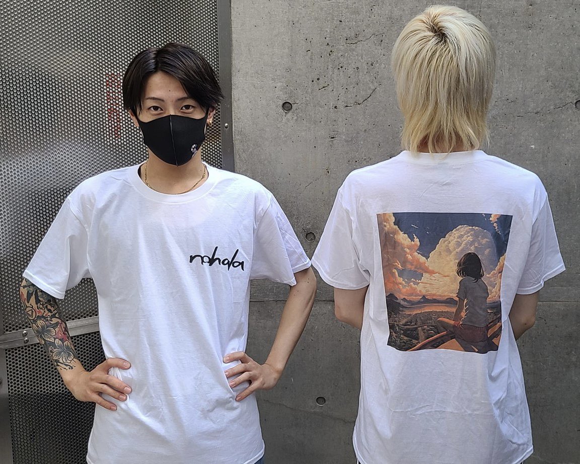 ▪️Kagerou T Shirts取扱開始！！

8/30の「3秒後のカゲロウ」リリース企画より会場限定で取り扱っていた
Kagerou T ShirtsをBASEでも販売開始。残り2点のみとなっております。
早い者勝ちです。ご了承ください。

price: ¥2500
size : L (White)

購入はこちらから☟
nohalajpn.thebase.in