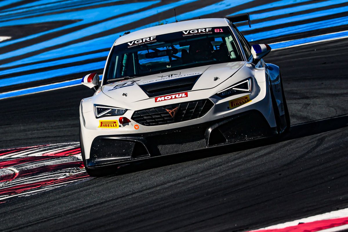 marcello_lotti's tweet photo. 💥#TCRSeries💥
The #FFSATCFrance series came to an end at Le Castellet, Stéphane Ventaja (156th WR) of #TeamClairetSport wins the 2023 TC France title.🏆👏👏👏
#CupraRacing #StéphaneVentaja