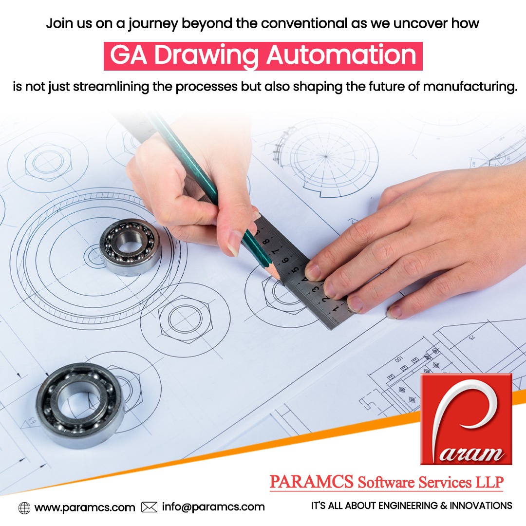 paramcs's tweet image. Unlocking the Future of Manufacturing with GA Drawing Automation! 🚀🏭
PARAMCS Software Services LLP
For More Information
Contact Us- +91 9975648490
🌐 paramcs.com
Email:- info@paramcs.com
#gadrawingautomation #manufacturinginnovation #futureofmanufacturing