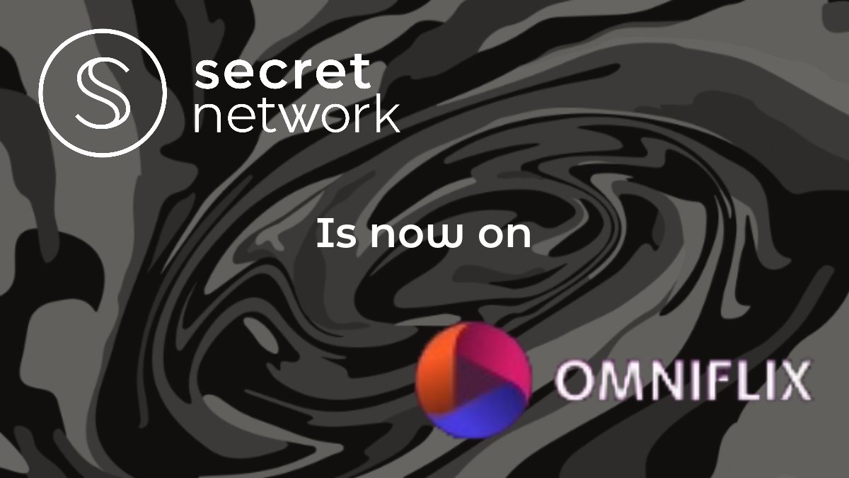 News1Lead's tweet photo. π‘ @SecretNetwork's official channel is now live on @OmniFlixNetwork TV.
π¬ #OmniFlixNetwork is a decentralized platform for creators and sovereign communities to mint, manage, monetize, and distribute digital media and NFTs across networks.
π½ VISIT
https://t.co/7oKatzP1Ml https://t.co/3jVHsNOQYr