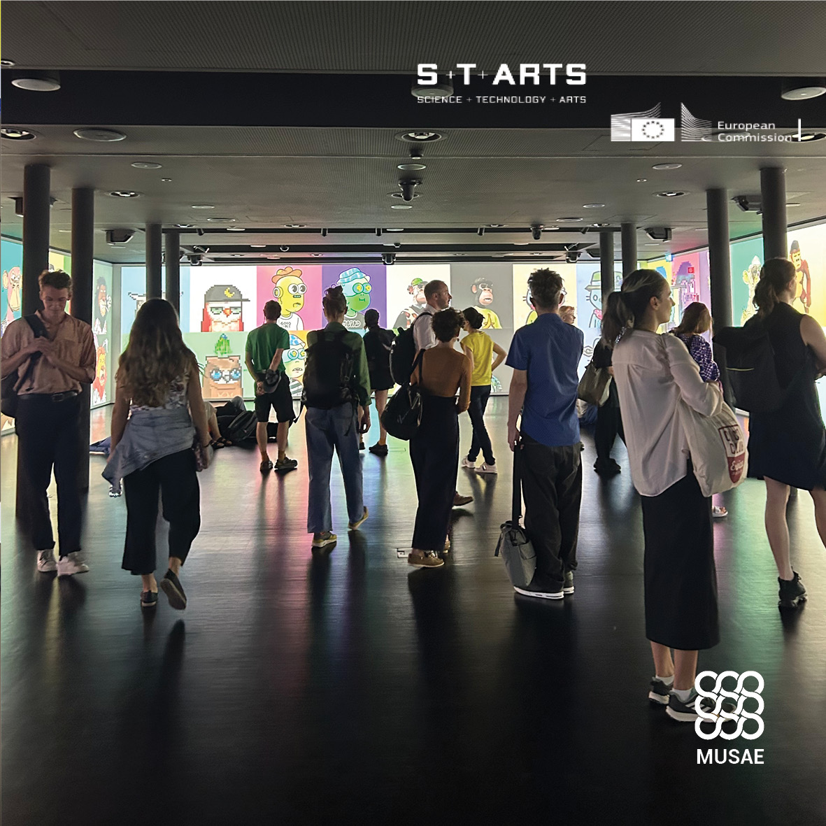 STARTSEU's tweet photo. MUSAE 1st Residency kick-off in Milan. The residency is designed to help artists envision future scenarios related to the food domain to improve people’s and the planet’s well-being. #musae #startseu #science #tech #art #innovation #made #gluon #pal #uom #ucd #ub #polimi #abacus https://t.co/lEoRox9JGW