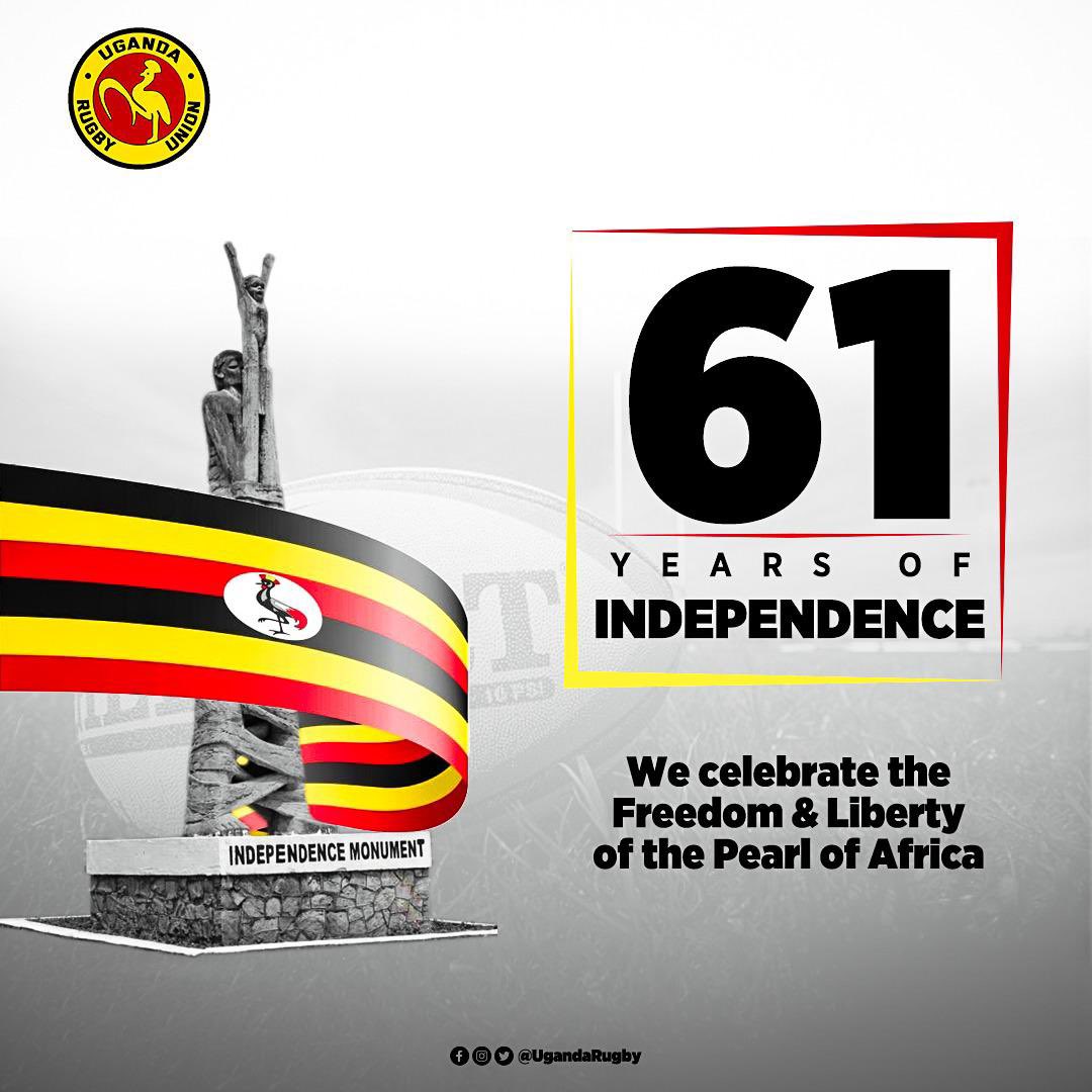 Happy Independence Day. 

#UgandaRugby #IndependenceDay2023