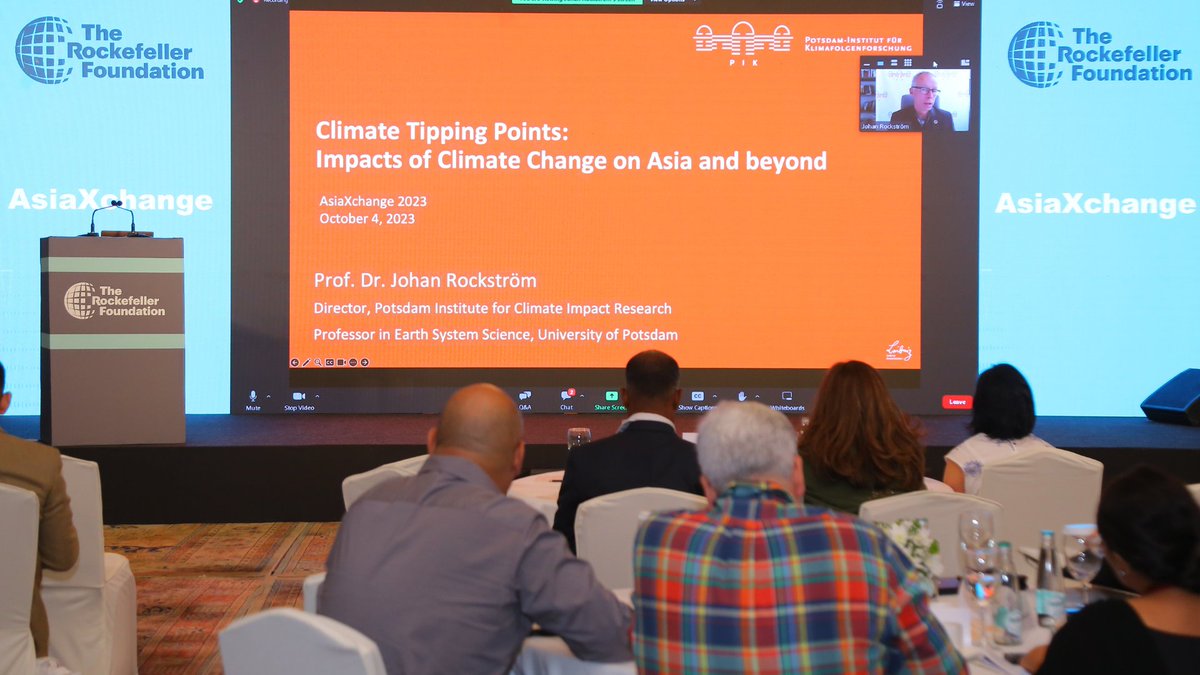 Last week, we hosted #AsiaXchange on Oct. 4-6, where our focus was on discussing @RockefellerFdn's new climate strategy and to identify and accelerate opportunities for climate action in #Asia.