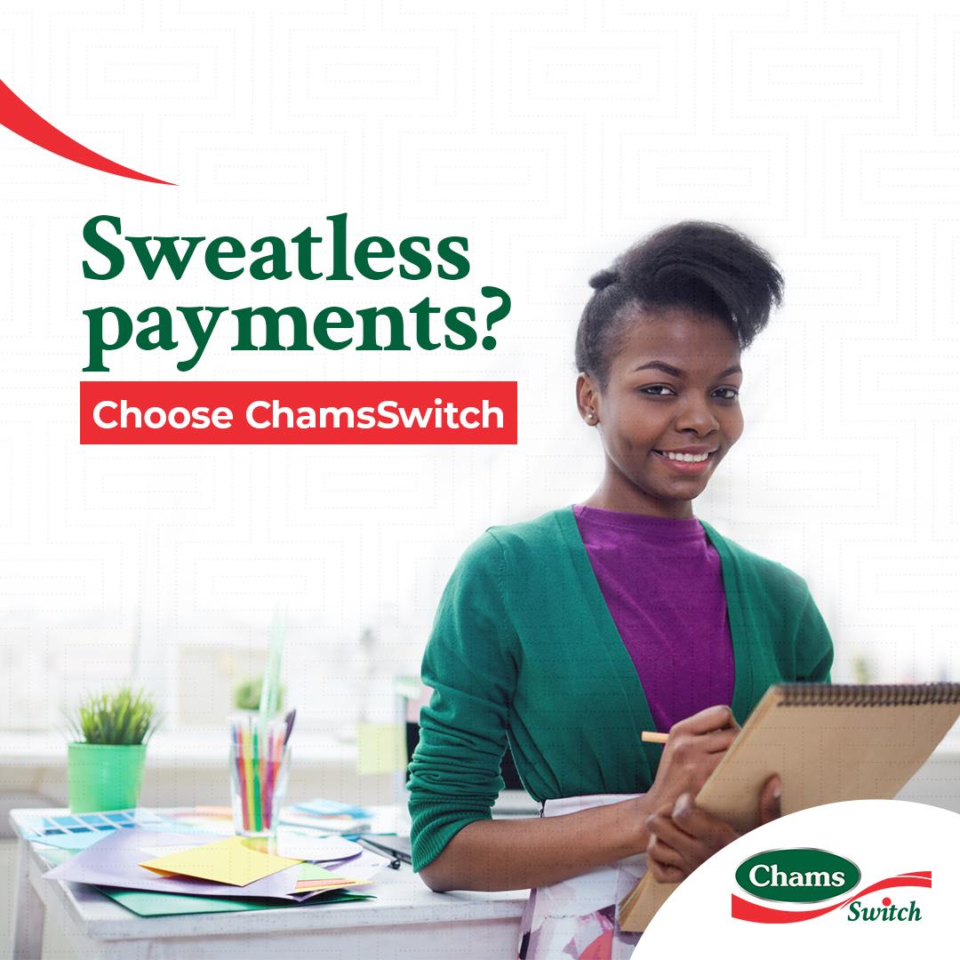 chamsswitch's tweet photo. Focus on your hustle while we take care of your transactions.

Web, mobile or POS, we process payments on different portals.

Tag someone who needs ChamsSwitch for stress-free payments. 

#ChamsSwitch
#Epaymentmadeeasy https://t.co/I8I5iJJQX6