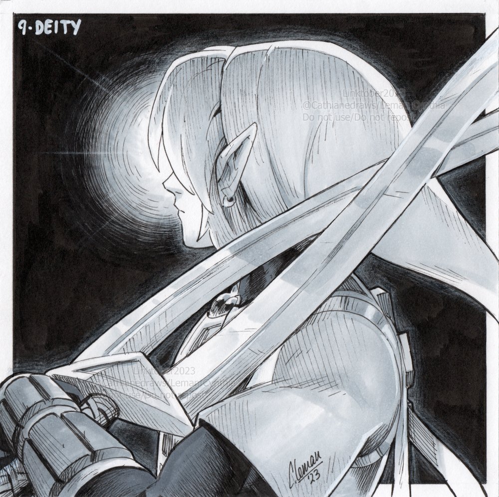 Link(totk)ber 9 : Deity #linktober #linktober2023