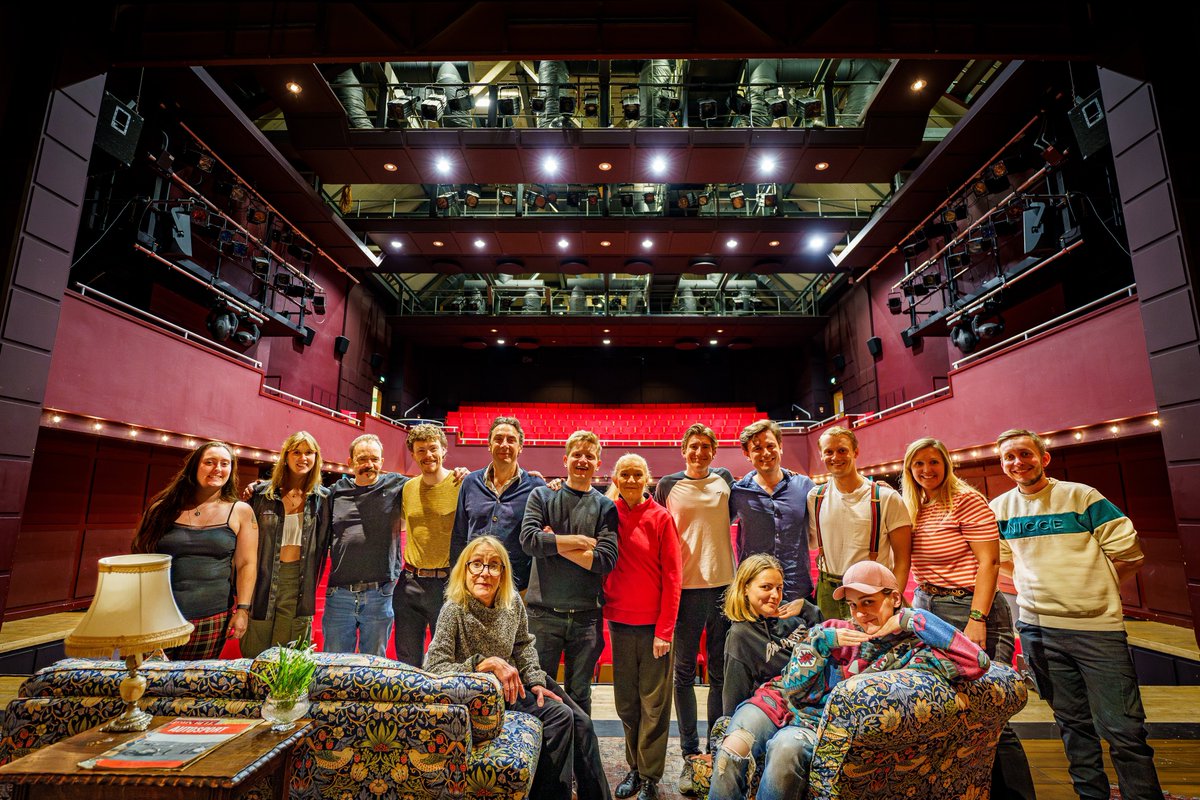 Thank you <a href="/SwanseaGrand/">Swansea Grand Theatre</a> and <a href="/castle_WEL/">CastleWellingborough</a> for another lovely couple of weeks. I miss my beach walks in Swansea on my way into work! But now we’re off to Truro for a week at <a href="/HallforCornwall/">Hall for Cornwall</a>. Looking forward to being back in this stunning building!