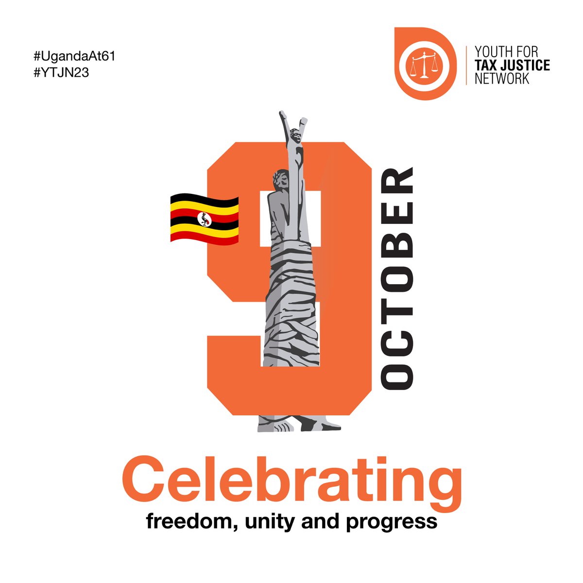 Youth_TJN's tweet image. 61 years and still going strong. Happy Independence day, Uganda #YTJN23 #IndependenceDay2023