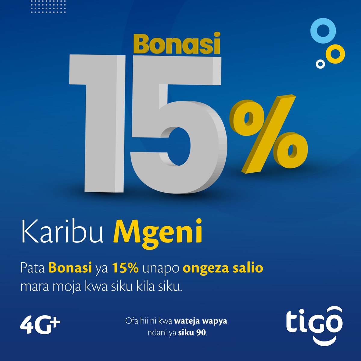 Unasubiri nini😎? Karibu sana #TigoTanzania .