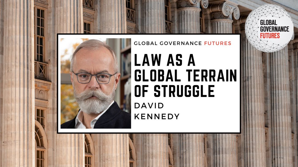 Excited to release our latest #podcast with Professor David Kennedy @Harvard_Law who joined us to explore power and struggle in global governance and what international law has got to do with it: ucl.ac.uk/global-governa…