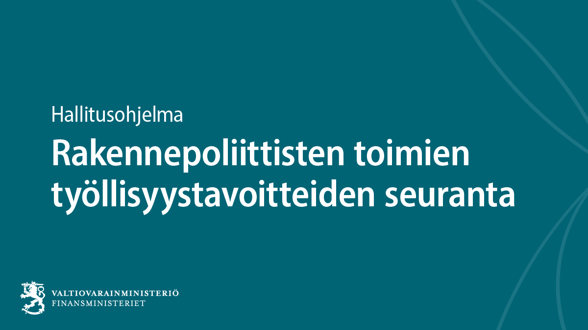VMuutiset's tweet photo. Laadimme rakenteellisen työllisyyden näkökulmasta relevanteista toimista arviointimuistion. Hallitus seuraa työllisyystavoitteen toteutumista arvioidemme perusteella koko vaalikauden ajan. 

➡️ Tutustu tarkemmin: https://t.co/PSJMdWFg3T

#Hallitusohjelma | #Vaikutusarvio https://t.co/eI1IK9MfaM