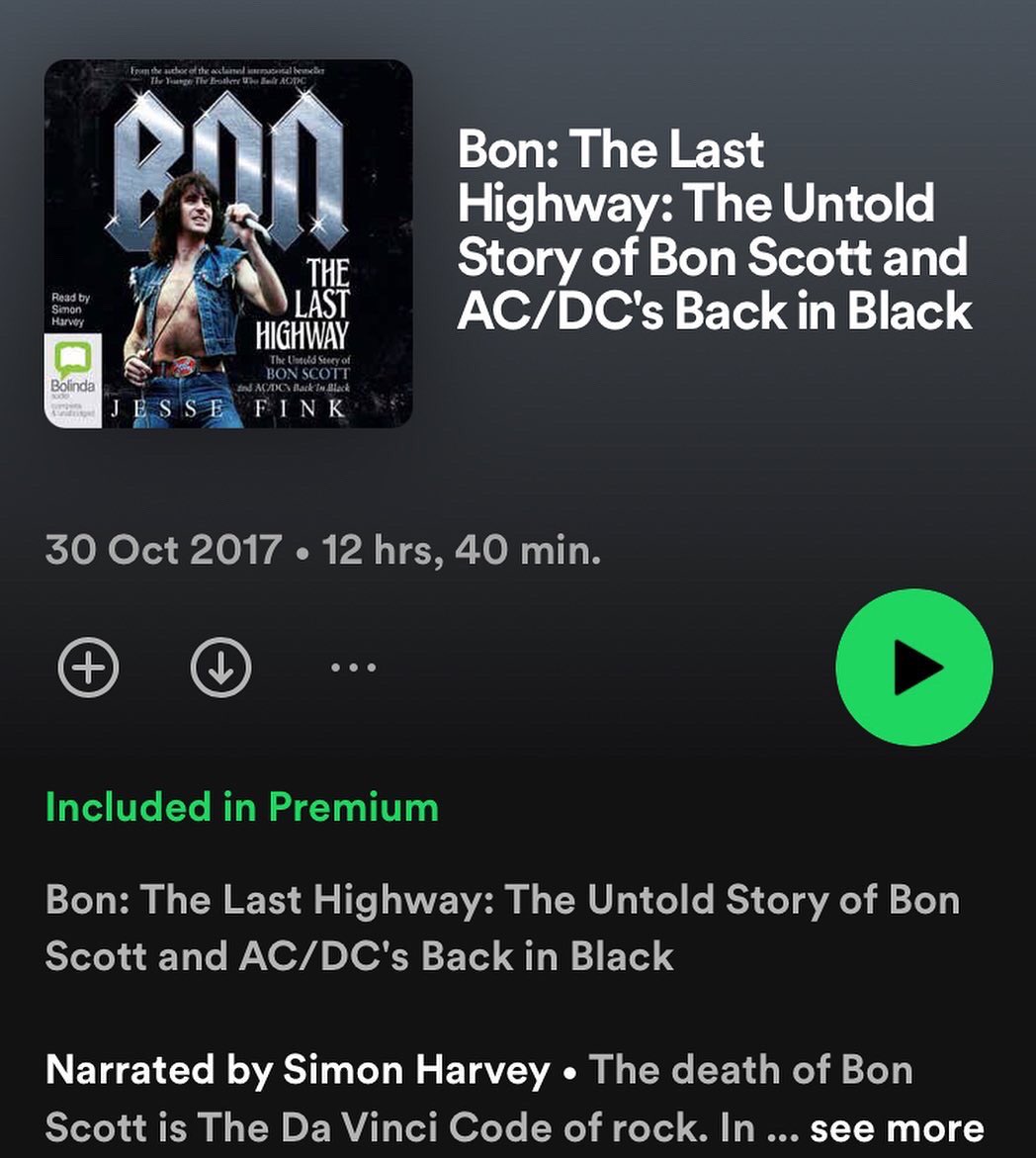 Bon: The Last Highway: The Untold Story of Bon Scott and AC/DC's Back in  Black