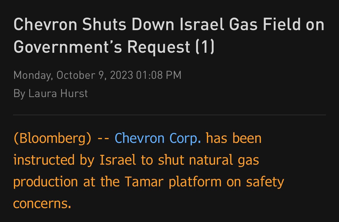 Natursprisen er steget næsten 12 % i dag. Krig og konflikt i Mellemøsten handler ikke kun om olieprisen, men også om naturgassen. #dkøko