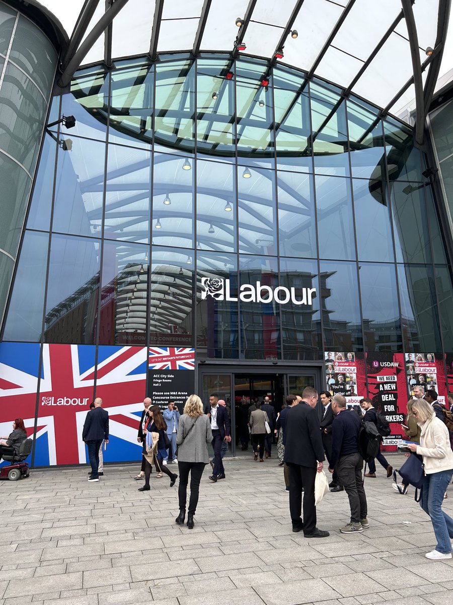 I’m representing NPA members at the Labour Party conference in Liverpool flying the flag for community pharmacy @NPA1921 #pharmacy