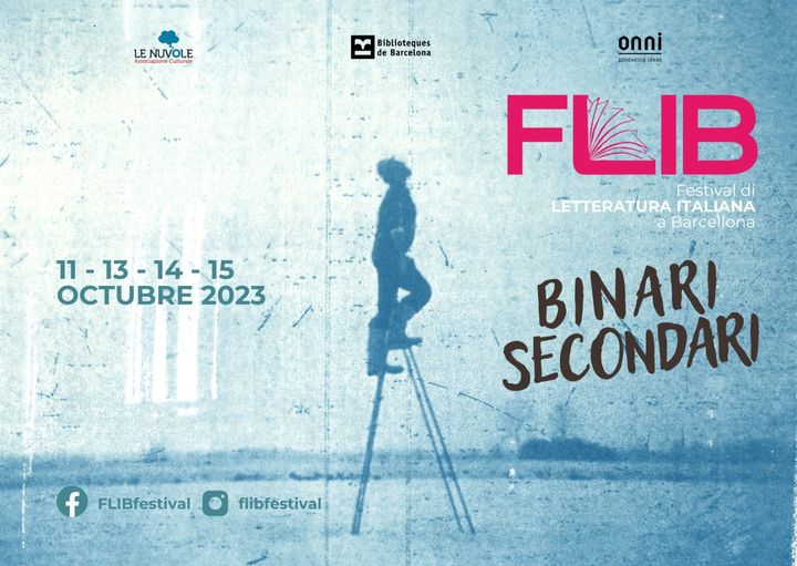 Aspettando la Settimana della lingua italiana nel mondo
L’IIC collabora con il FLIB, Festival della letteratura italiana di Barcellona, dall’11 al 15 ottobre in varie sedi. +info: iicbarcellona.esteri.it/it/gli_eventi/…
#FestivalLetterarioBarcelona #FLIBJUNIOR #flib