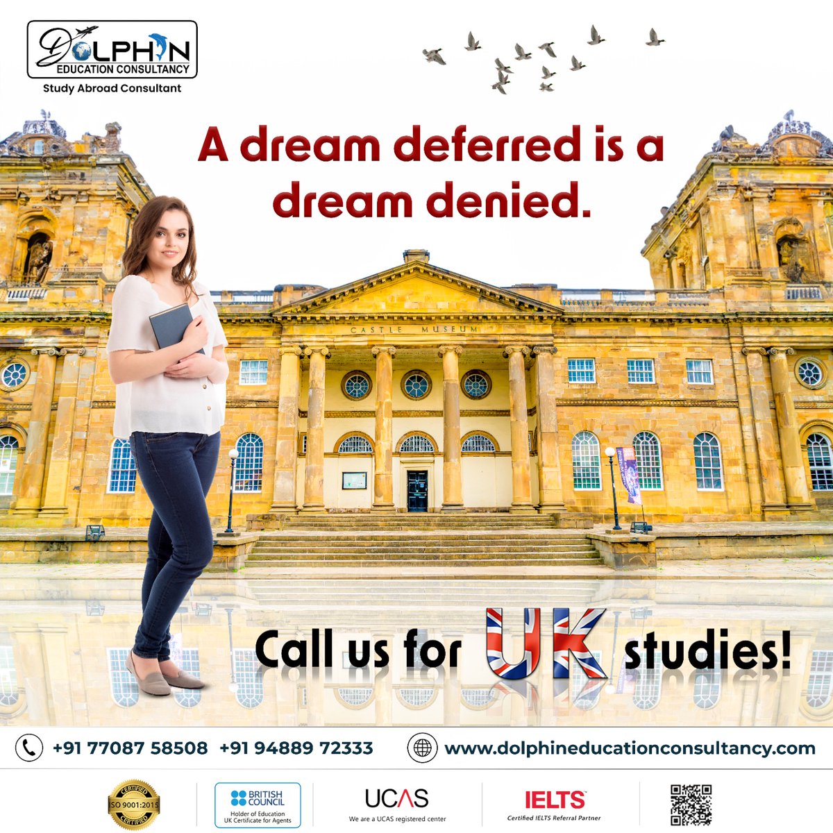 Dolphineduconuk's tweet photo. Don't let anything stop you from being the best 🪄 ! Call us for UK studies!
Call: 7708758508 (or) 9488972333
Visit: https://t.co/c2ZvSVXVYz
#abroadconsultants #studyabroaduk #UKuniversities #internationalstudentsuk #IELTScourse #IELTSClass #IELTSPrep #admissionopen https://t.co/rkEsJFlaBa