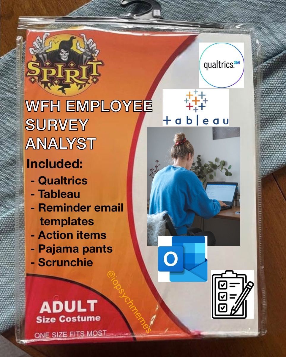 Employee survey folks - tag, you’re it! What did I miss?
#SurveyResearch #EmployeeListening #OHPsych #IOPsych #iopsychmemes #psychology #psychologymemes #psychmemes #APpsych
