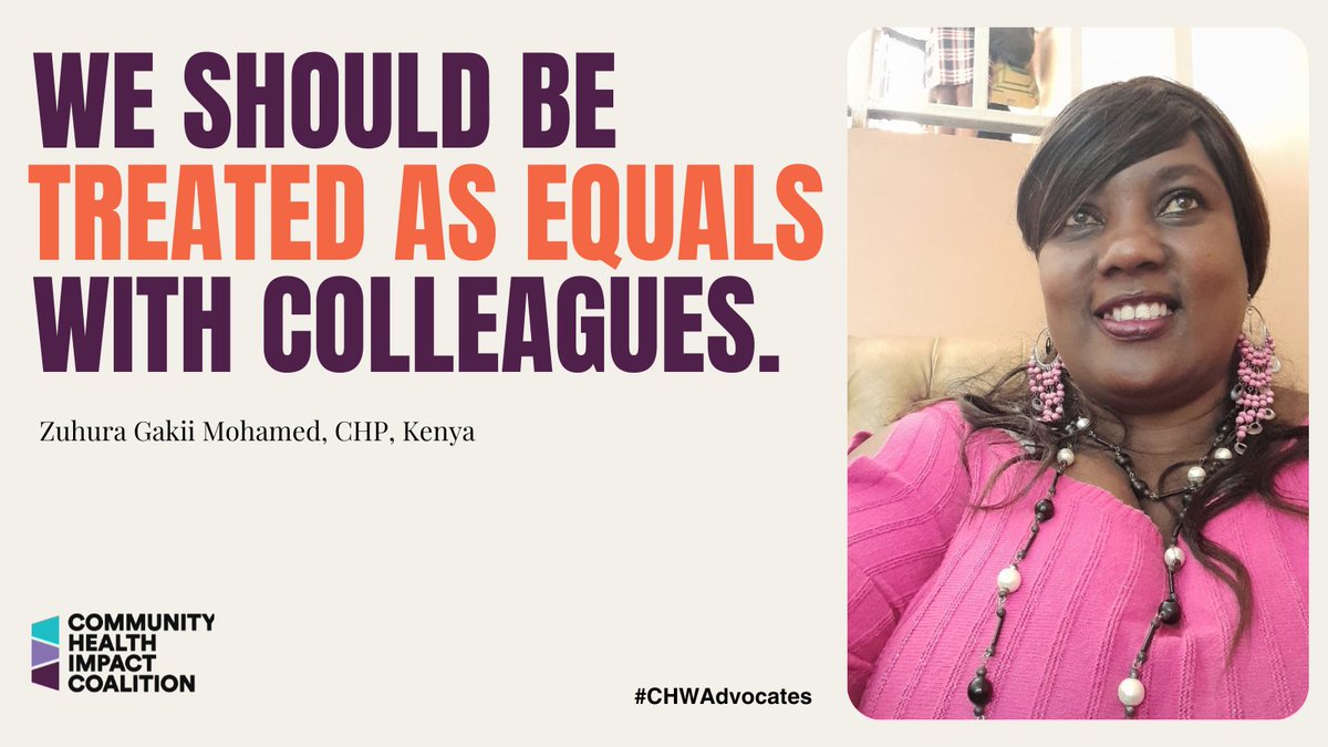 'We should be considered and treated as equals to other health professionals. With comprehensive training, fair and consistent salaries, and supplies and equipment.' After #UNGA78 and ahead of #WHS2023 we asked @Gakiizuhura what #proCHW policy changes she would like to see.