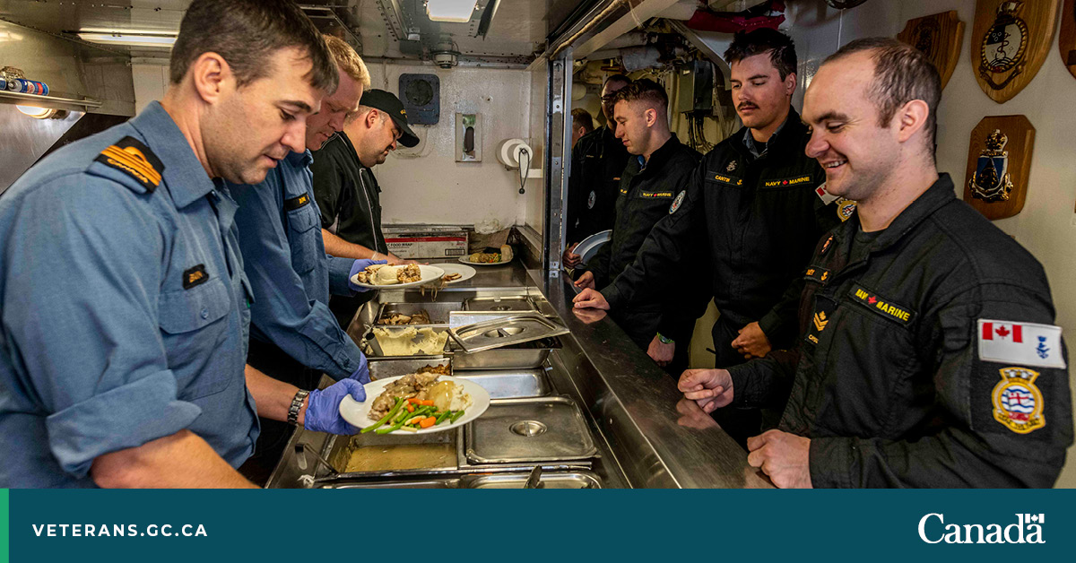 As Canadians gather this weekend to feast and give thanks, let’s remember our Canadian Armed Forces members, many of whom are separated from loved ones on these special occasions. 🦃

📸: CF Combat Camera

#CanadaThanksGiving
#Gratitude
#Family