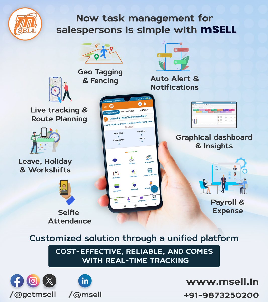 getmsell's tweet photo. Grow your revenue through innovation and efficiency with mSELL.
Have any queries? Contact us directly @ +91 9873250200
#salesforceautomation #saas #salesforceindia #india #msmes #msmeindia #fmcgindustry #beverageindustry #fmcg #cpg #cpgindustry #ayurvedic #retailapp #pharma https://t.co/otSBwqRhem