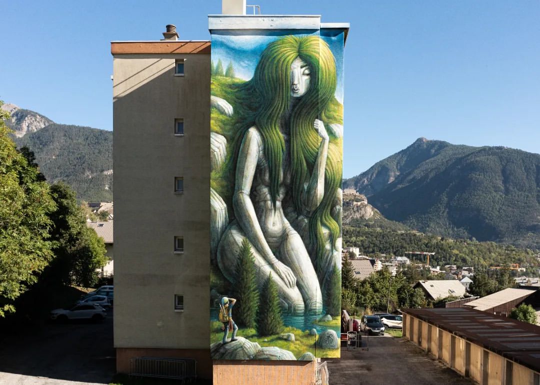#Streetart by #JuanjoSurace @ #Briancon, France, for #EternellesCrapules
More pics at: barbarapicci.com/2023/10/09/str…
#streetartBriancon #streetartFrance #Francestreetart #arteurbana #urbanart #murals #muralism #contemporaryart #artecontemporanea <a href="/JuanjoSurace/">Juanjo Surace _ Official</a>