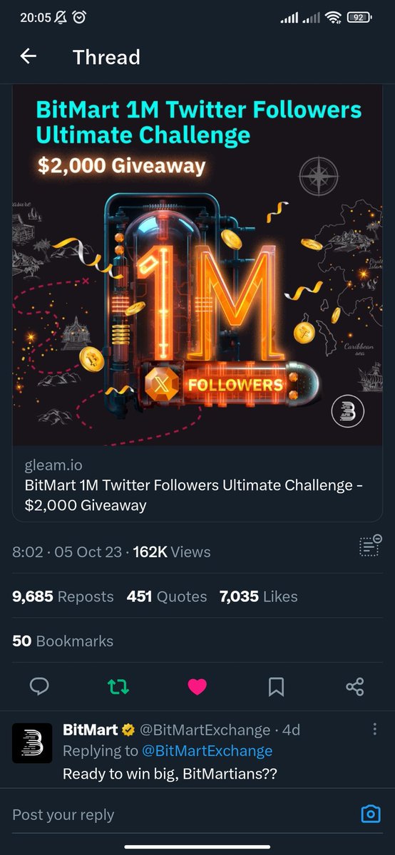 lavenderwins's tweet photo. @bunniefied @BitMartExchange Done🥳

#lavwins23OCT100 https://t.co/AOC9wFZhpO