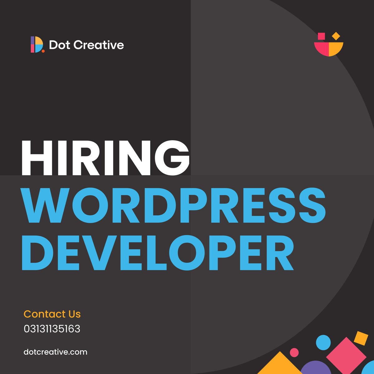 We are seeking an experienced WordPress developer with expertise in Elementor to join our team in Karachi, Pakistan. In this role, you will be responsible for developing and maintaining WordPress websites.