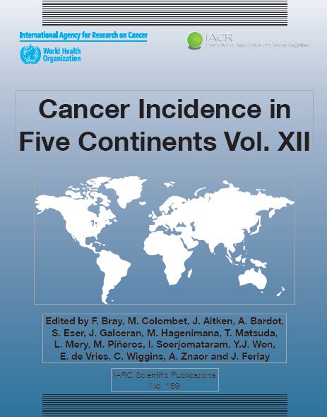 Now online: ci5.iarc.who.int

#CI5 Vol XII compiles #CancerIncidence data from 455 cancer registries, covering 588 populations in 70 countries

#CancerData fr #CancerRegistries for #CancerAction