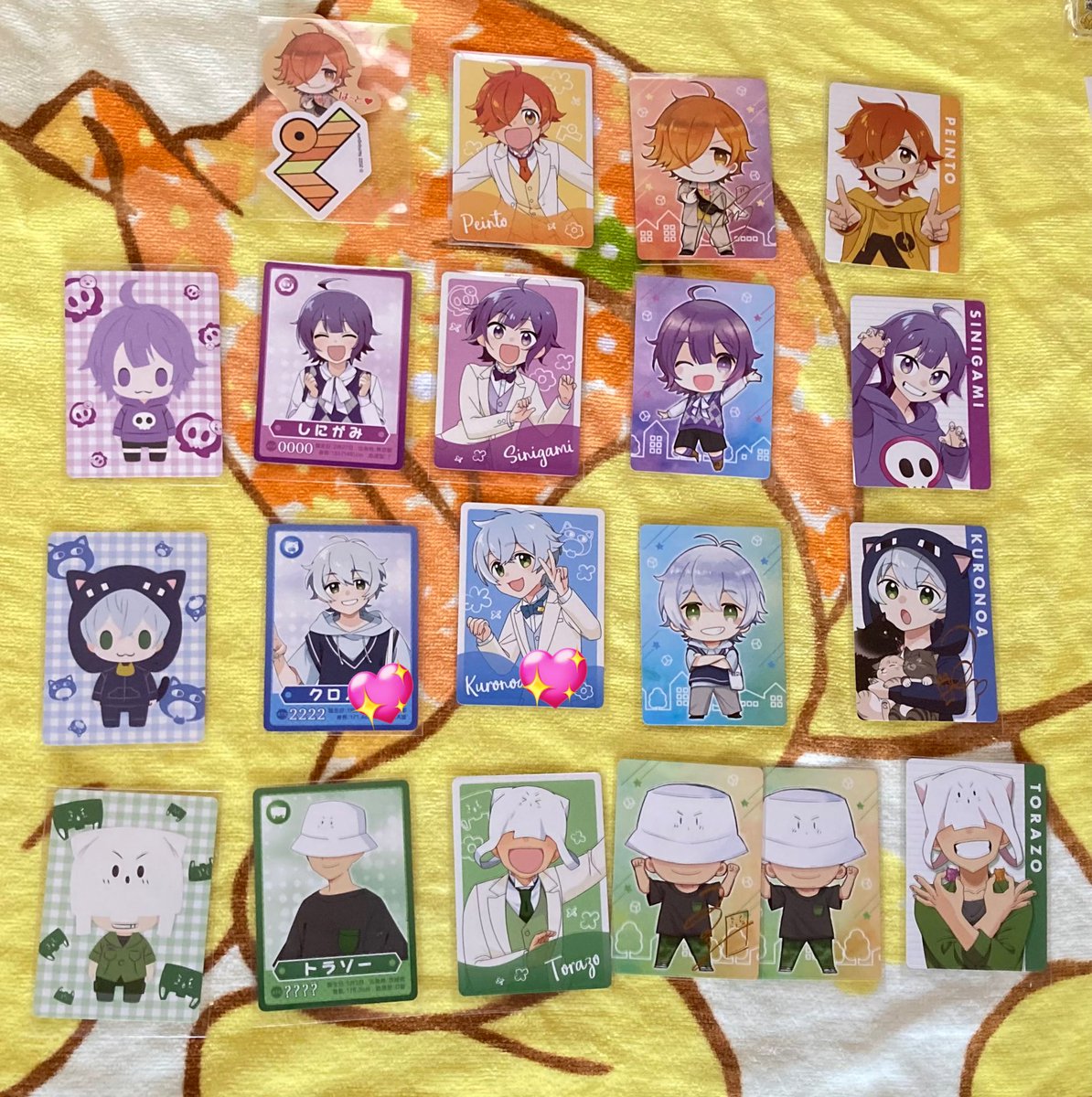 harukacii___'s tweet photo. @miy627 初めまして、おはと申します。
お声がけくださりありがとうございます🍀
どのカードの呼び方かが曖昧なのですが、💖の2点でお間違いありませんでしょうか？(+搭乗券)

お写真お借りしました。異種交換で比率が難しいため、👑>💕>他提示物 にて可能でしたら、よろしくお願いいたします。 https://t.co/RmpjK0LSd5