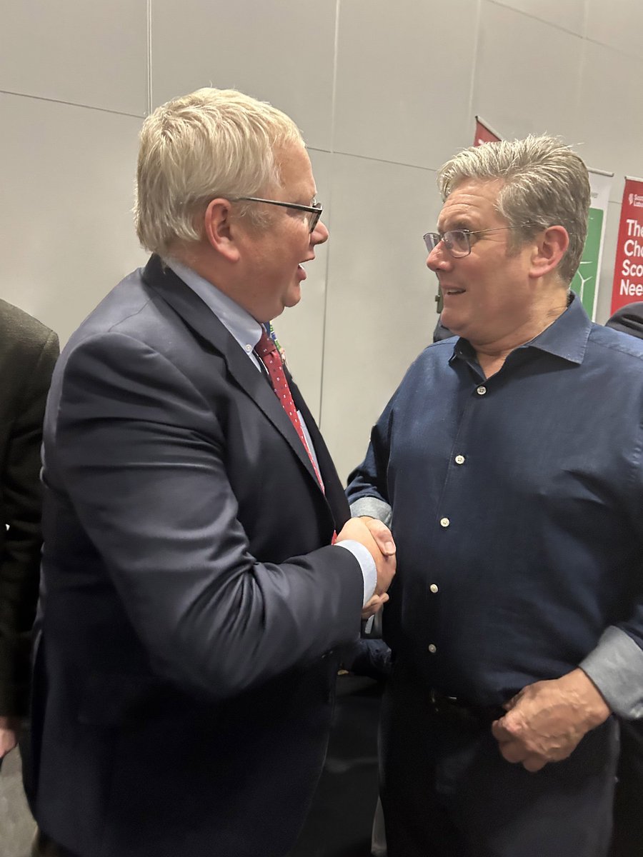 This week, members of the Harland & Wolff team are in Liverpool for @UKLabour Party conference as part of the company’s engagement with political stakeholders. Last night, CEO, John Wood, met Labour Leader, Sir @Keir_Starmer. They discussed how government and industry can work…