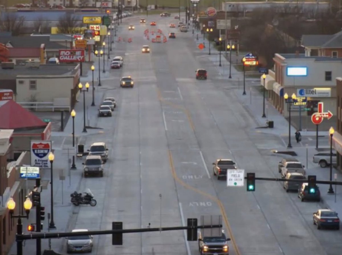 stroad going through downtown 
