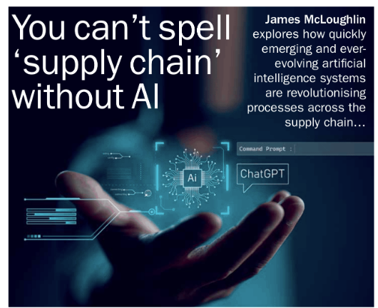 synkrato's tweet photo. Great article on #ai by James McLoughlin in October issue of Logistics Manager. Synkrato’s President, Amin Sikander, &amp; others share thoughts on how artificial intelligence is changing supply chain. 
Read it at
https://t.co/TVB7ZAvGBo

#ai #digitaltwin https://t.co/t4LHFYP4C1