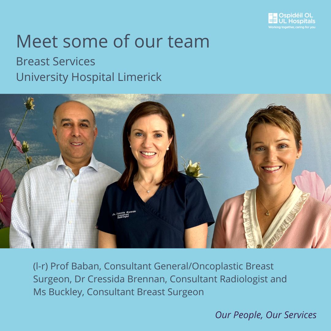 Our breast services offer multi-disciplinary care to patients with symptomatic breast disease, particularly women with breast cancer.
📷Meet some of our consultants
Learn more about our services: bit.ly/429rw11
#TeamULHG
#OurPeopleOurServices
1/2