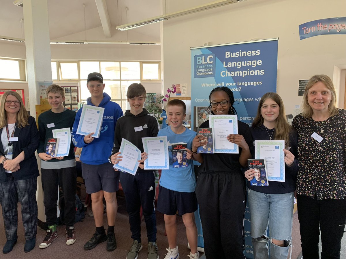 BLC_blog's tweet photo. Well done to all the brilliant teams who took part in Friday’s International Space Challenge. But special mentions to @worksopcollege for winning the language prize, Lady Manners who took the runners up spot and to @ForgeValley for winning the overall competition @ALL4language https://t.co/B3JQB1vfwG