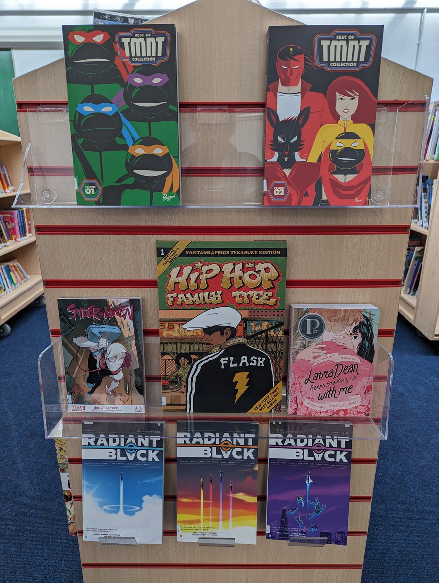 It's a new month and we've loads of new comics on our shelves this morning, thanks to <a href="/TheBigBang_/">Big Bang Comics</a>. Pop in and take a look before your librarian starts borrowing them . . .